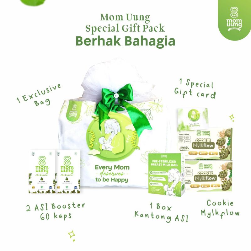 MOM UUNG SPECIAL GIFT PACKAGE IBU BERHAK BAHAGIA FT AUREL LIMITED EDITION