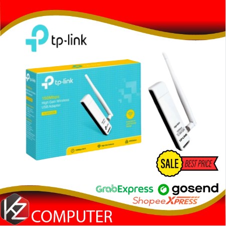 USB Wifi Adapter TP Link TL-WN722N High Gain 150Mbps