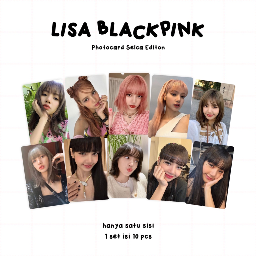 [SET] Photocard Blackpink Selca Edition