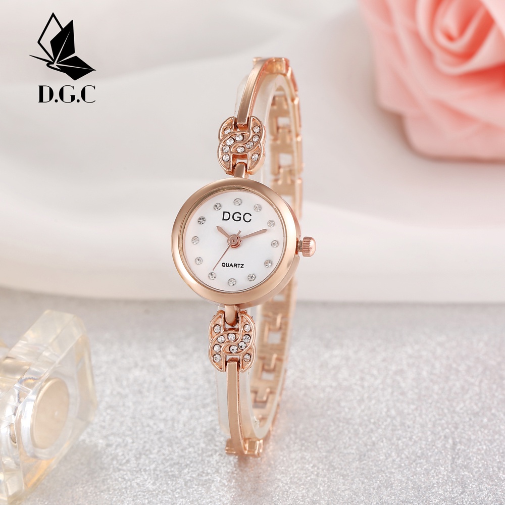 D.G.C✅Jam Tangan Wanita Kuarsa Wanita Diamond Import Fashion Titanium Cewek Quartz W244