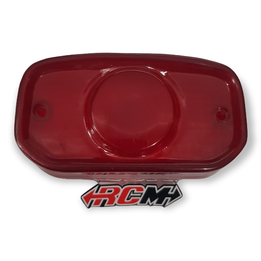 MICA MIKA KACA LENSA STOP LAMP REM BLK BLKG BELAKANG YAMAHA V75 V 75 LOKAL JAMINAN KUALITAS