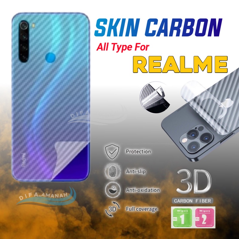 SKIN CARBON FOR ANTI GORES BELAKANG ANTI JAMUR 3D CARBON GARSKIN