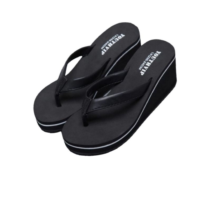 CTS Sandal Jepit Wanita Wedges lis Aurel