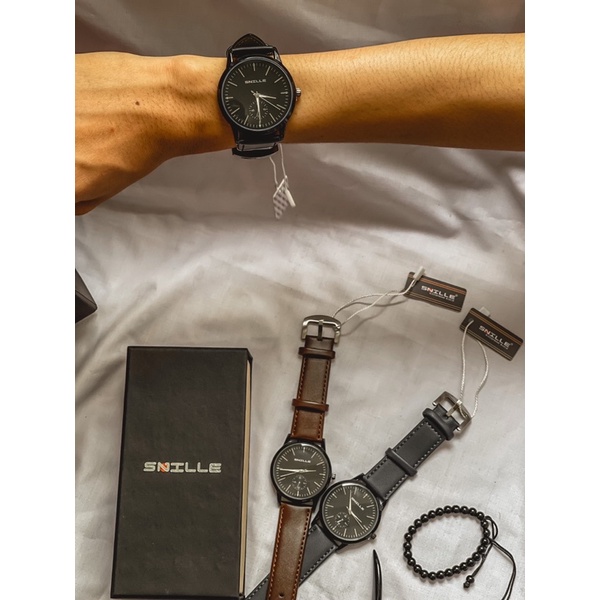 jam tangan SNILLE original free gelang dan kalung (dhon store)