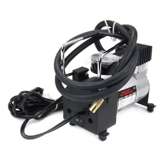 Pompa Ban Mini Elektrik 100PSI Heavy Duty Air Compressor Kompresor DC - YS Shop