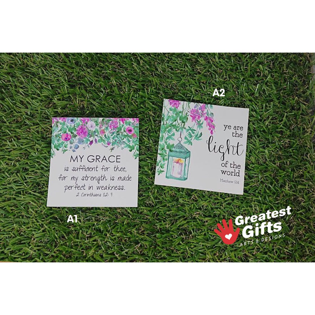 

JASMINE Bookmark BIBLE VERSE Selipan Pembatas Buku Ayat Alkitab