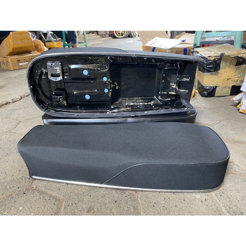 JOK CB KULIT AMPLAS JOK CB AMPLAS JOK CB KULIT JERUK DATAR ANTI GEMBOS