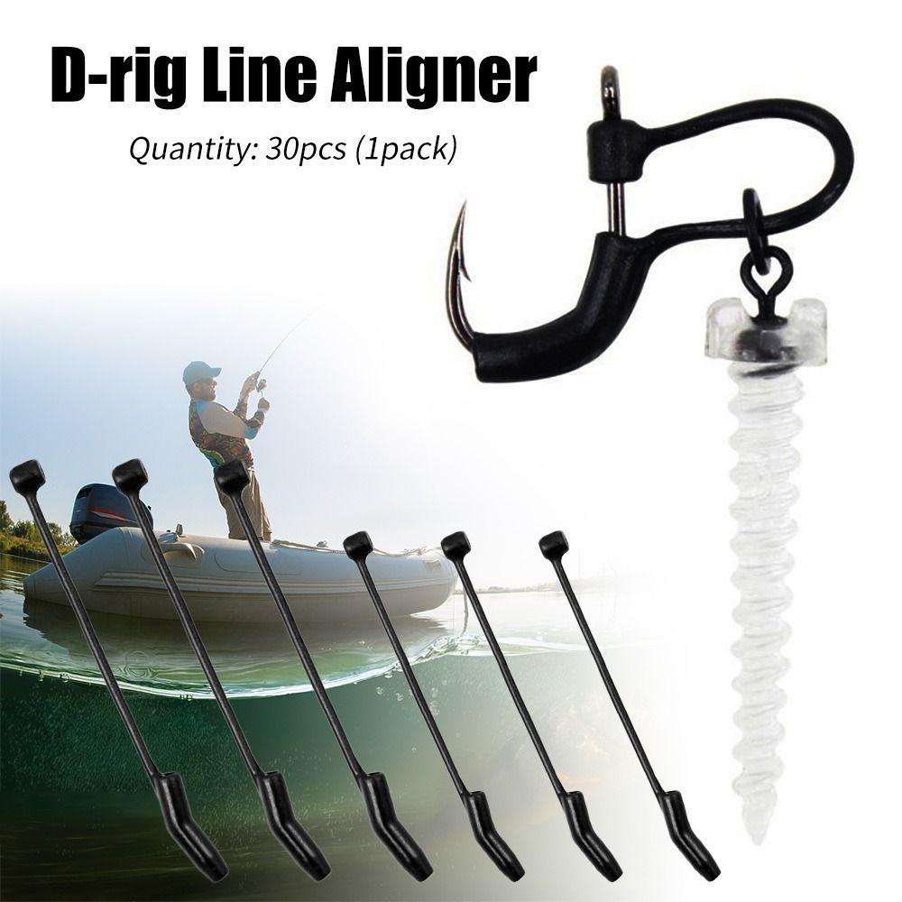 Top D-rig Line Aligner rig Rambut Lembut Sambung Pop Up Positiver Terminal Tackle