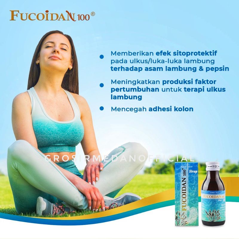FUCOIDAN 100 MG KAPSUL per strip - MEMELIHARA KESEHATAN LAMBUNG