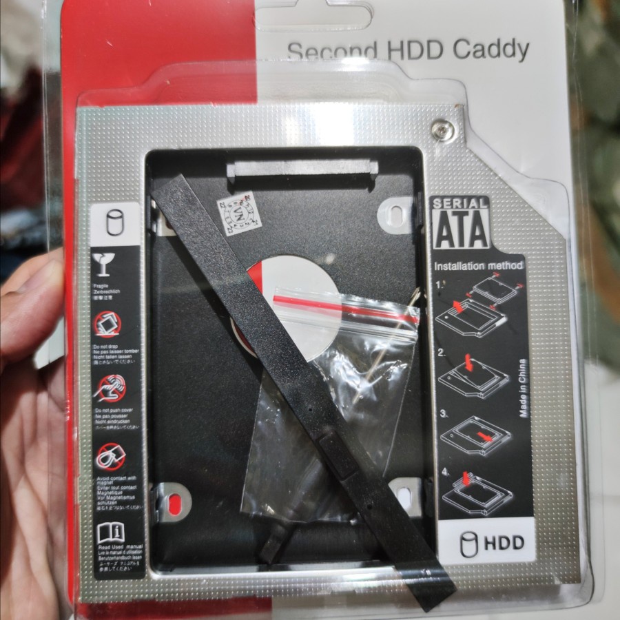 HDD CADDY TIPIS SATA / DVD SLOT TO HDD SLOT / SSD CADDY