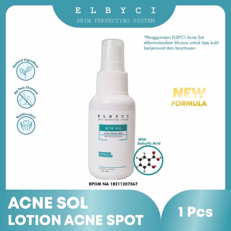 Acne sol lotion acne spot elbyci
