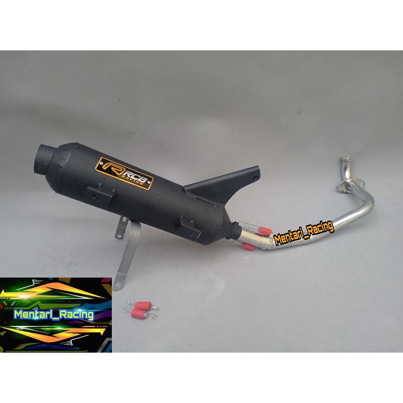 KNALPOT TSUKIGI, TSUGIGI,RCB RACING MIO SPORTY/MIO J/SOUL GT/FINO/XRIDE/XEON GT 125/MIO GT/MIO SOUL/
