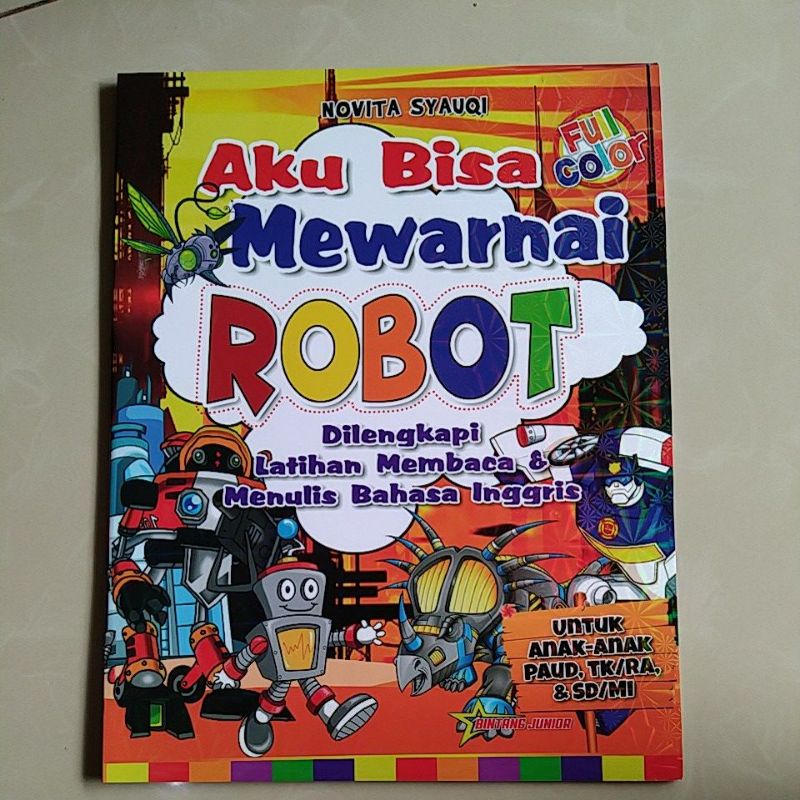

AKU BISA MEWARNAI ROBOT