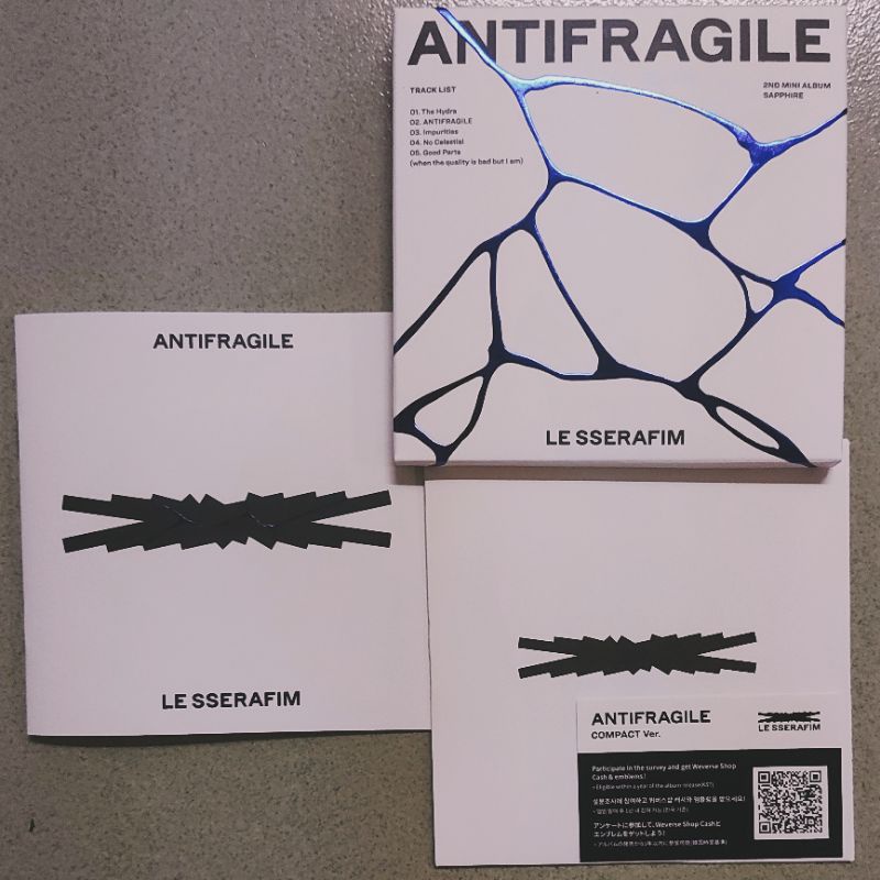 Album/Pc/Postcard Antifragile Le Sserafim