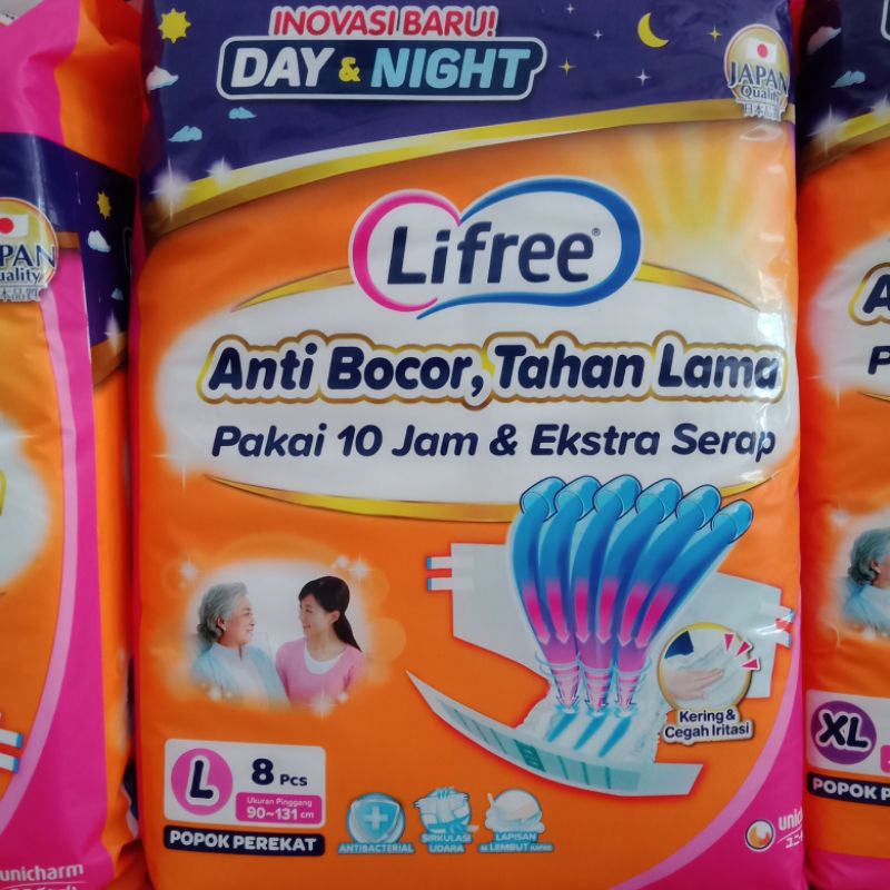 Original LIFREE POPOK DEWASA Exp Baru