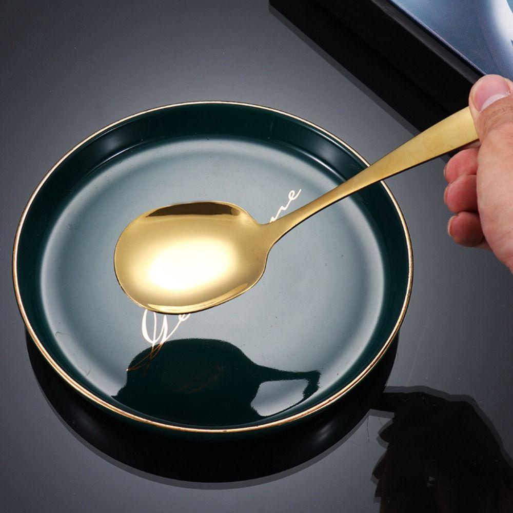 NICKOLAS1 Serving Spoon Restaurant Cooking Stainless Steel Alat Makan Peralatan Prasmanan