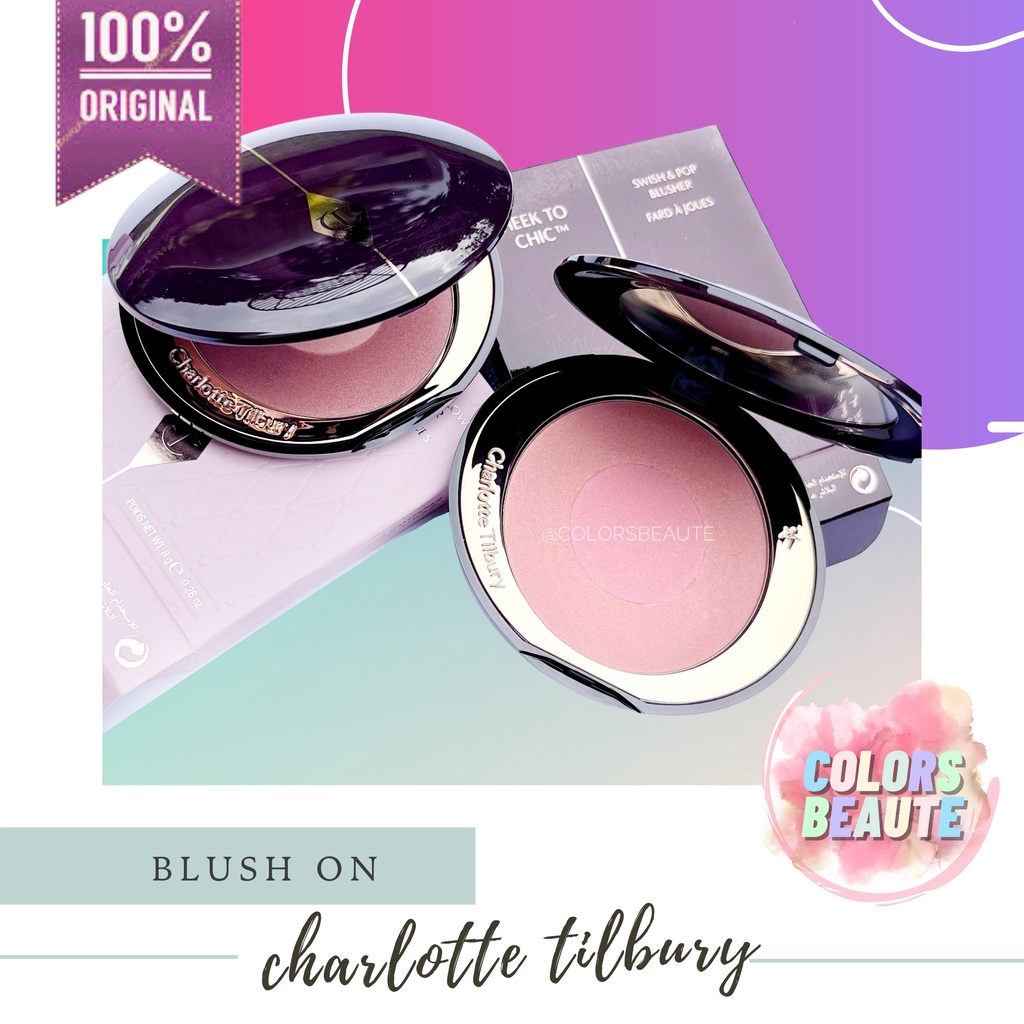 CHARLOTTE TILBURY Cheek To Chic Blusher  / Blush On Powder