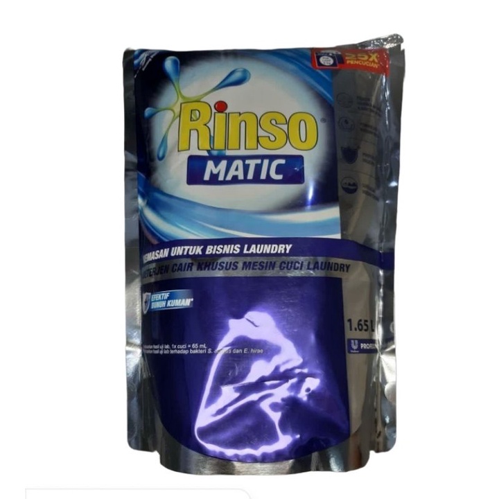 RINSO MATIC CAIR 1,65 L / RINSO MATIC DETERGENT LIQUID 1.65 L / RINSO DETERGEN CAIR