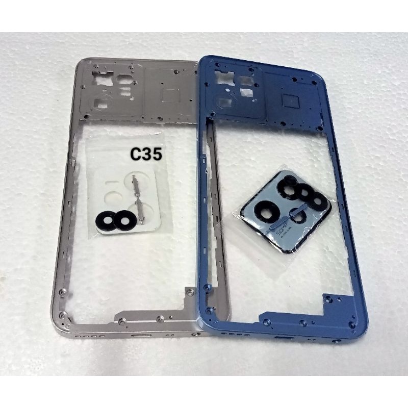 Bazzel Tulang Tengah Tutup mesin Realme C35