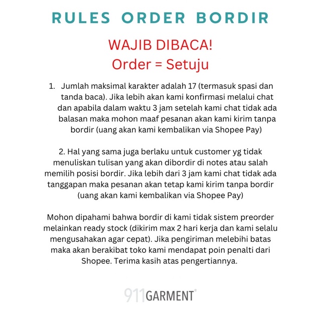 Bordir Nama APD/ Surgical Gown/ Scrub/ Baju dokter/ Baju OKA