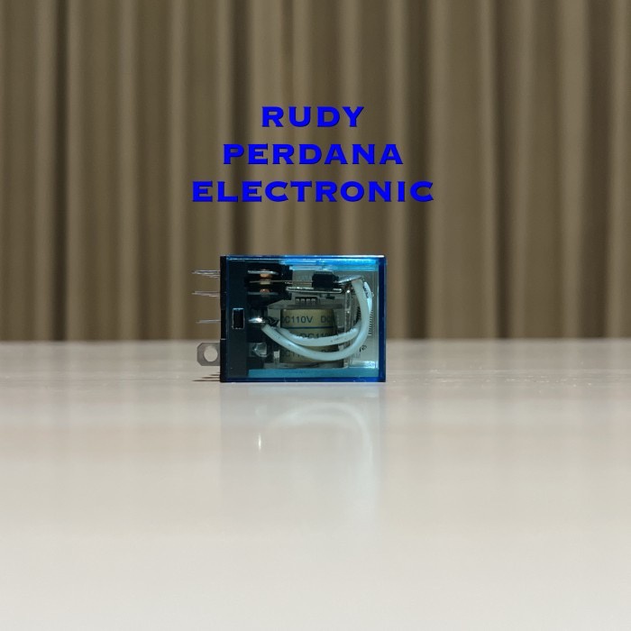 RELAY LY4N 14P 14 PIN KAKI 110VAC AC 110V 110 VOLT