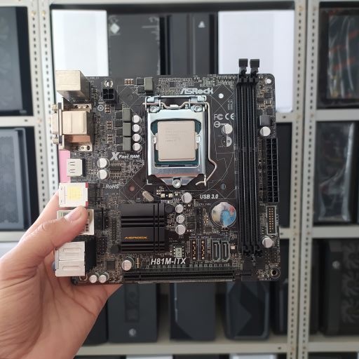 Motheboard ASRock H81M-ITX Mini ITX Haswell Gen 4th H81 LGA1150