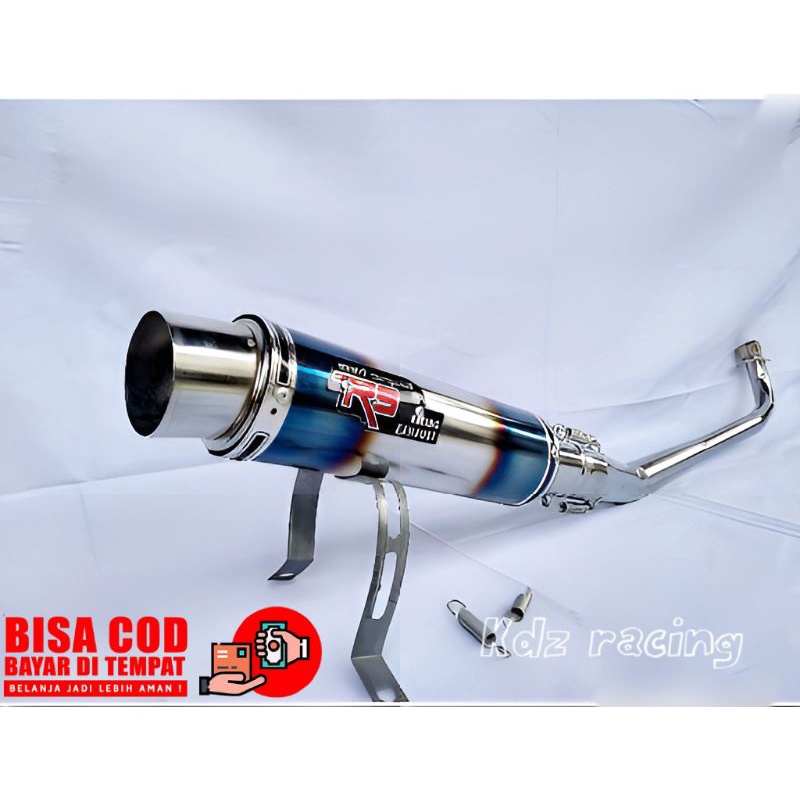 knalpot racing R9 Mugello jupiter z supra x125 vega R