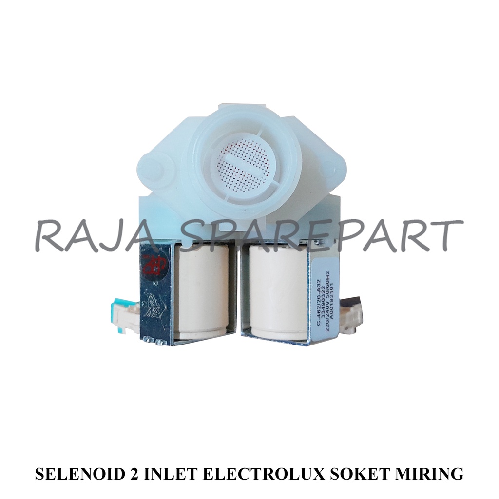 Selenoid / Water Inlet Mesin Cuci ELECTROLUX INLET DOUBLE (SOKET MIRING)