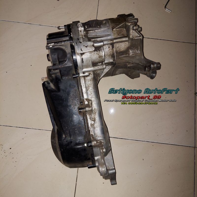 Blok Crankcase Kanan dan Kiri Lengkap Blok CVT Yamaha Mio M3