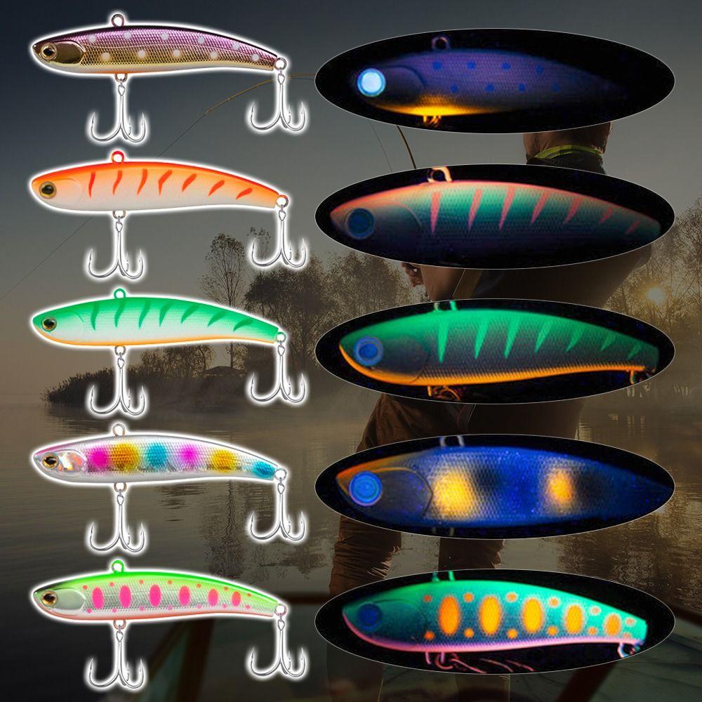 Preva Fishing Lure Logam Khusus VIB Lempar Panjang Payet Umpan Bass Buatan