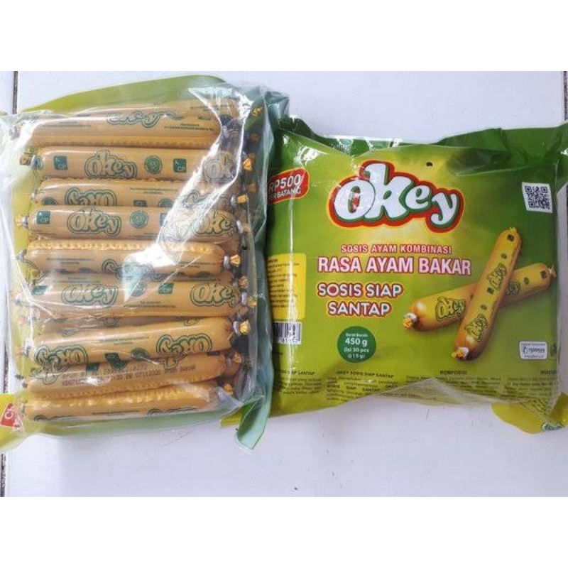 

Sosis ayam okey makanan instan jajanan cemilan 500
