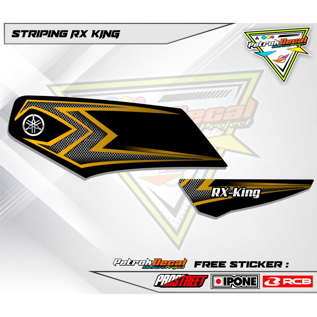 STRIPING RX KING VARIASI / STRIPING LIST BODY MOTOR RX KING / STRIPING MOTOR RX KING