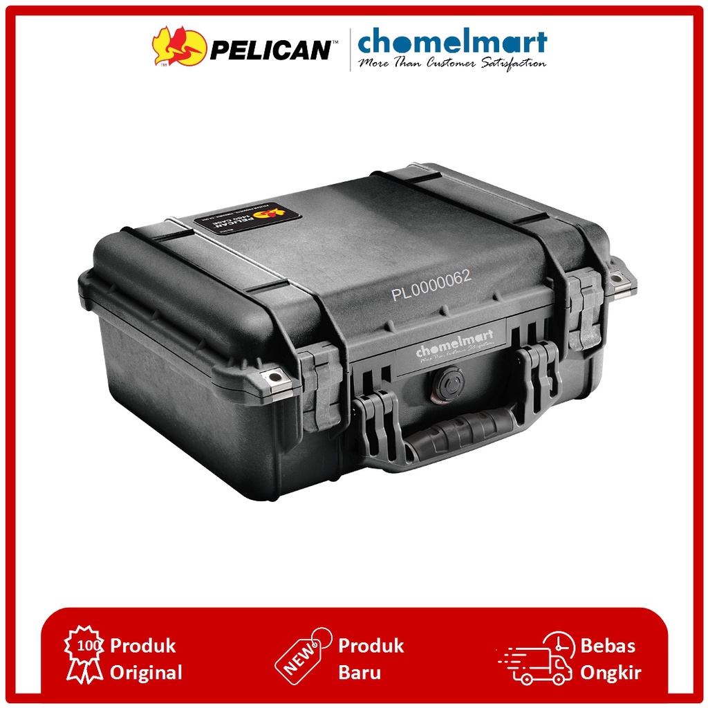 Pelican Tas Protektor Kamera Dengan Busa 1520 - Hitam