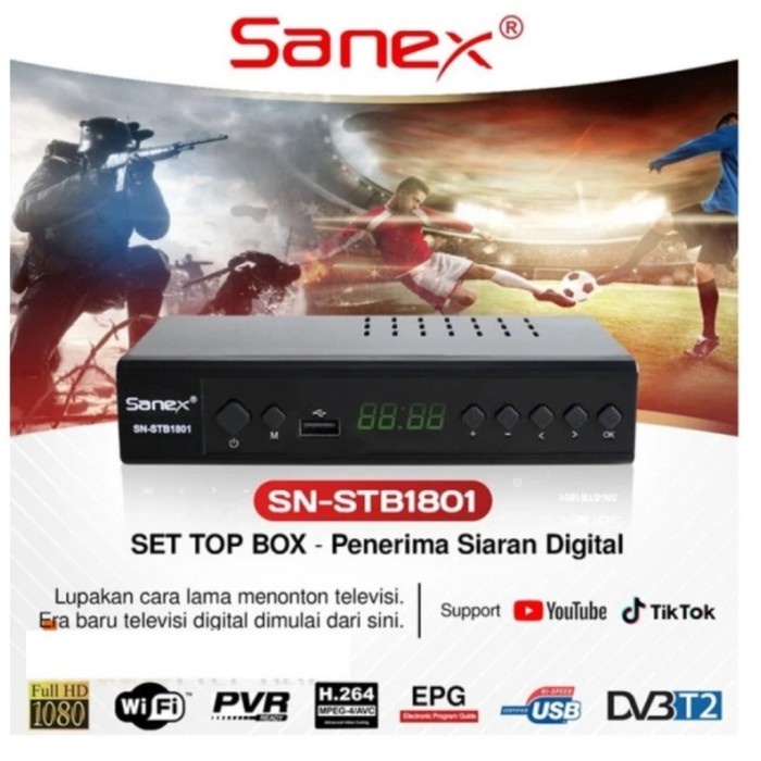 Tv Box Set Top Box Tv Digital Stb Sanex