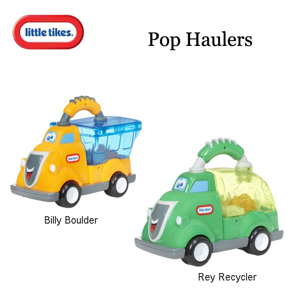 Little Tikes Pop Haulers Rey Recycler
