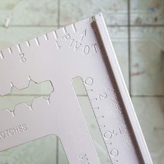 Speed Square 12 inch Woodworking Penggaris Siku Segitiga Tukang Murah
