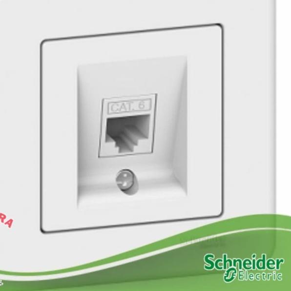 SCHNEIDER LEONA SOKET DATA CAT6 OUTLET RJ45