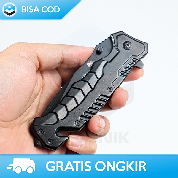 PISAU LIPAT KNIFEZER PISAU KOLEKSI BENTUK UNIK STAINLESS GOOD QUALITY