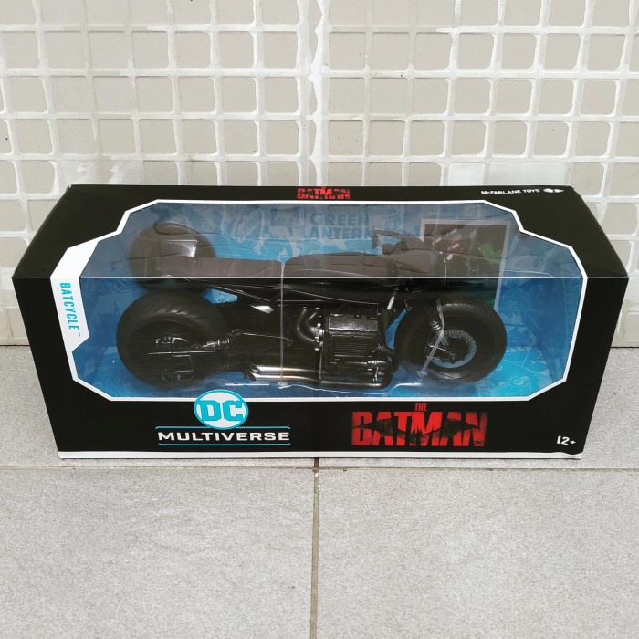 MCFARLANE TOYS DC MULTIVERSE BATCYCLE THE BATMAN MOVIE 2022 PATTINSON