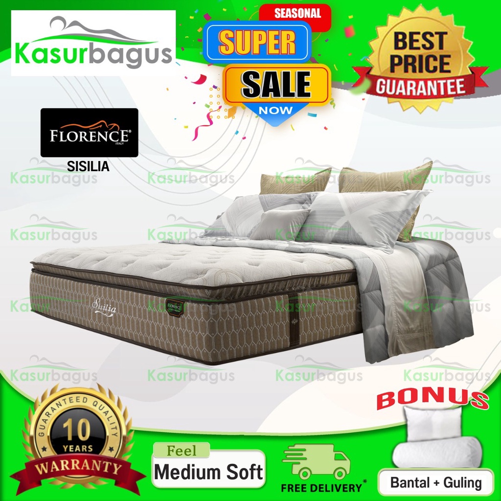 Florence Kasur Springbed Sisilia - Kasur Saja 120x200