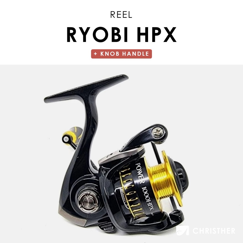 Reel RYOBI ULTRA POWER 1000 HPX + BONUS Knob Handle / Reel Pancing Spinning Fishing Reel