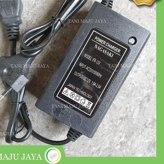 Charger Tangki Sprayer Elektrik Aki 12V Nagasaki