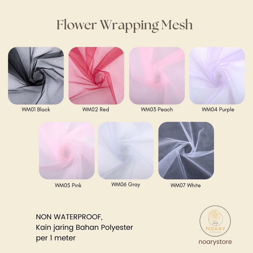 Flower Wrapping Mesh