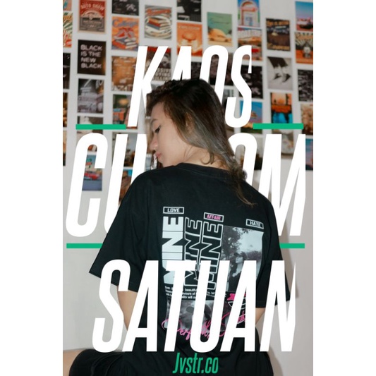 Sablon Satuan "Streetwear Bucin"