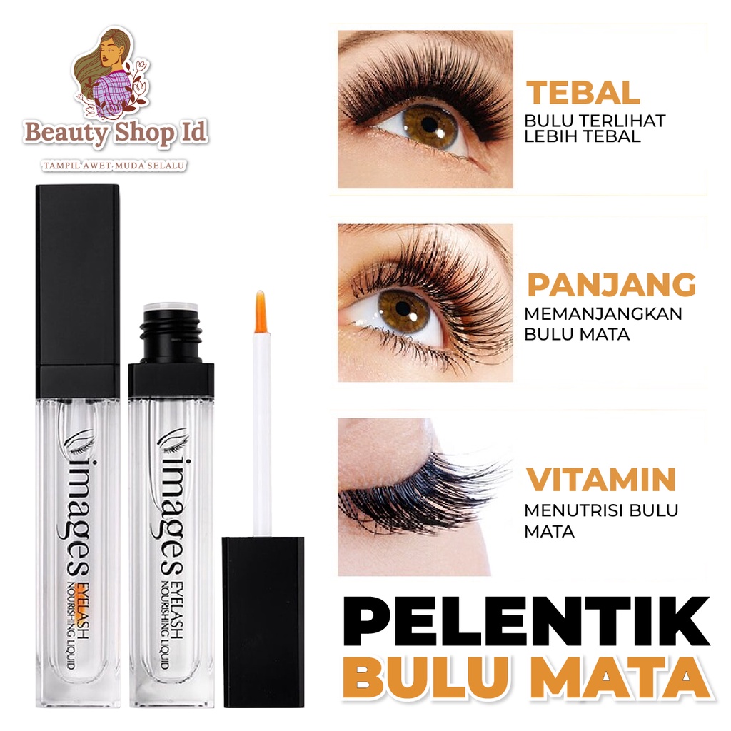 Beauty Jaya - IMAGES Nourishing Liquid Eyelashes Serum Melentikan dan Memanjangkan Bulu Mata (READY)