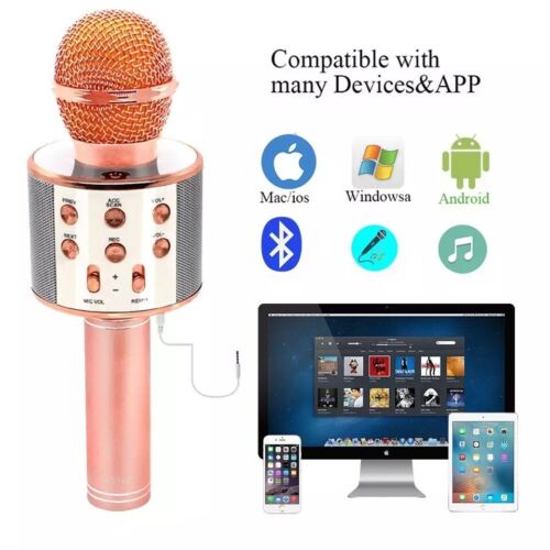 Mic WS-858 Bluetooth Wireless Mikrofon Karaoke Bluetooth