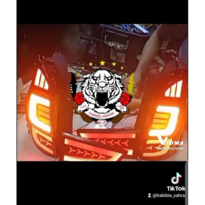Lampu Stoplamp Custom Avanza Xenia 2015-2018 LED.Stoplamp Avanza Xenia New Led Desain 2015-2018