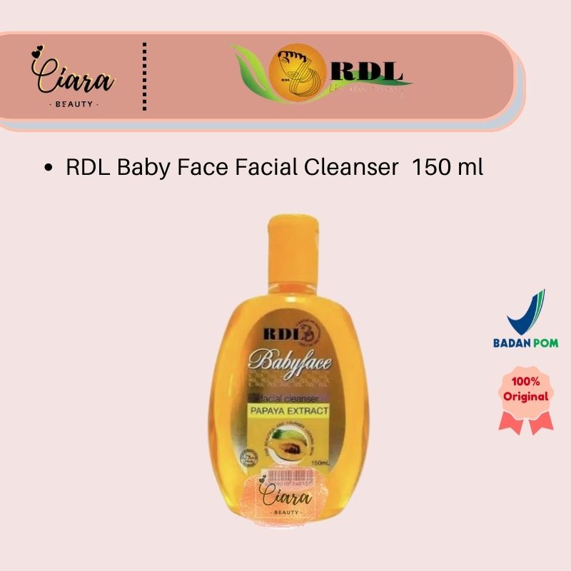 RDL BabyFace / Baby Face Papaya Facial Cleanser Wajah
