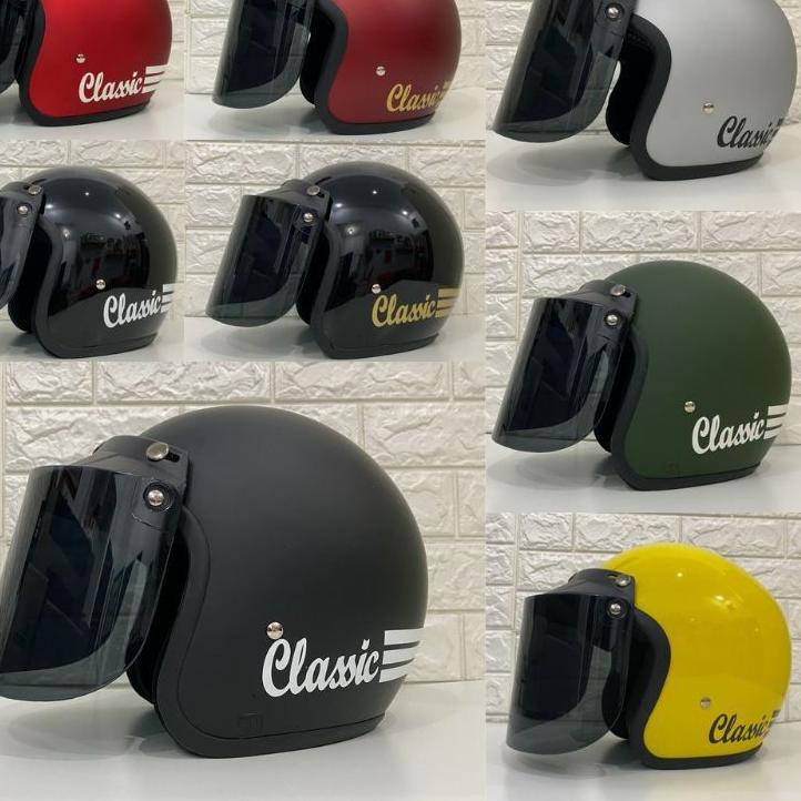 Best - Helm bogo classic dewasa SNI , Helm bogo retro pria dan wanita , helm dewasa SNI, Helm bogo r