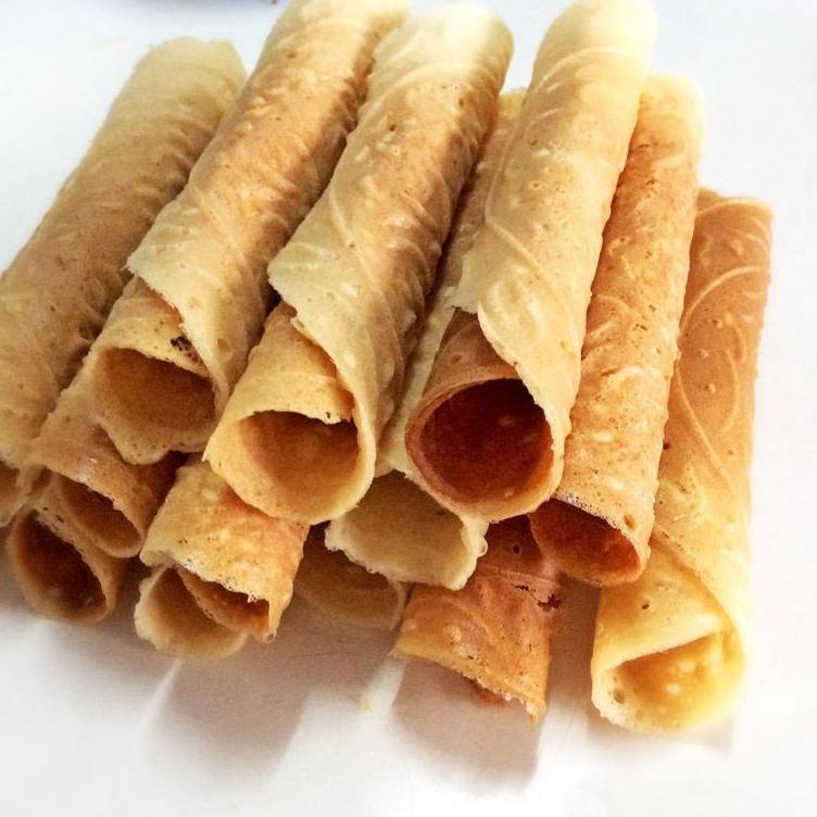 Siap Kirim Cetakan kue semprong,egg roll,kue gapit bahan besi